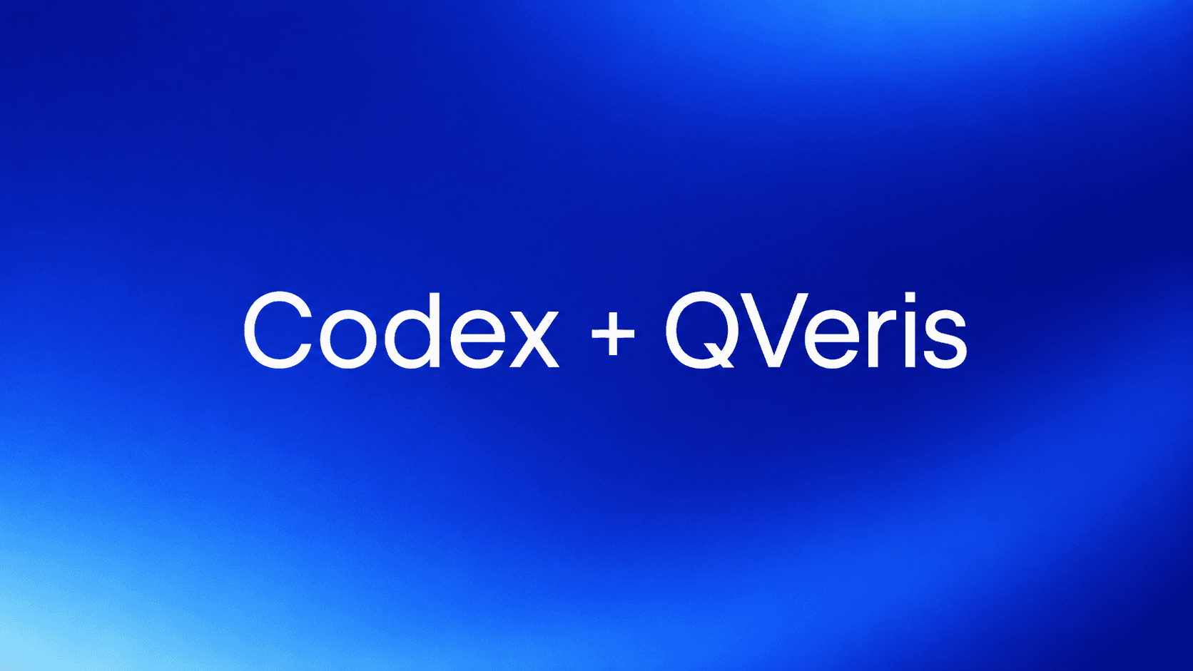 3小时变30秒:接入QVeris后,Codex秒变金融数据分析师