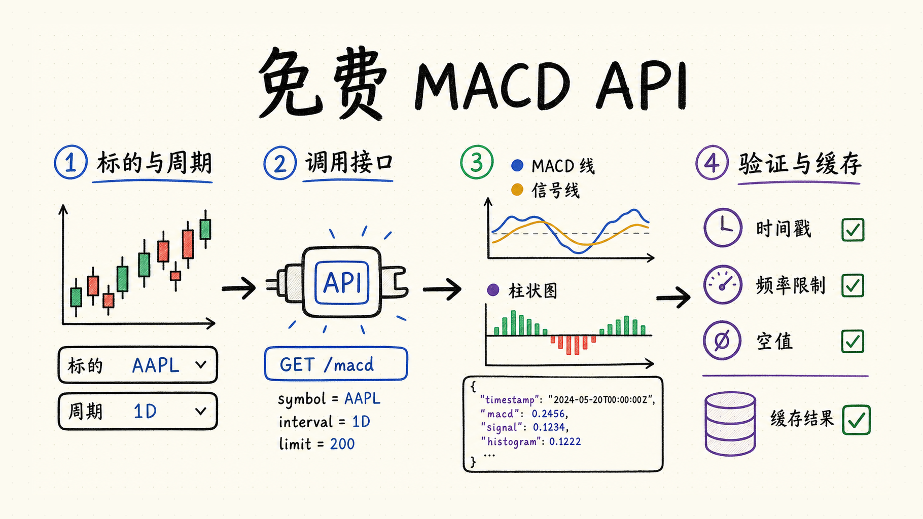 Free MACD API 中文工作流程
