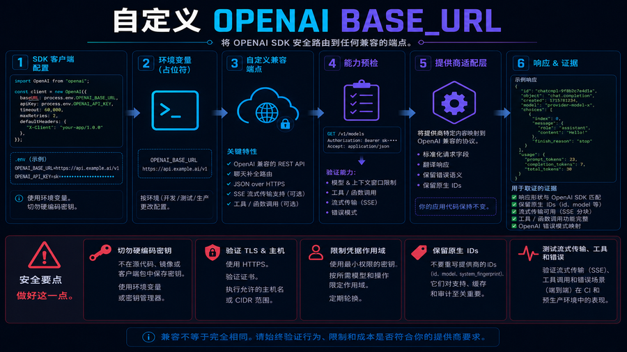 OpenAI Base URL 自定义安全配置