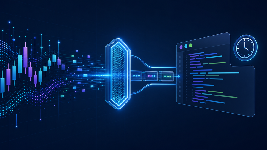 Secure real-time stock data flow through an MCP gateway into OpenCode